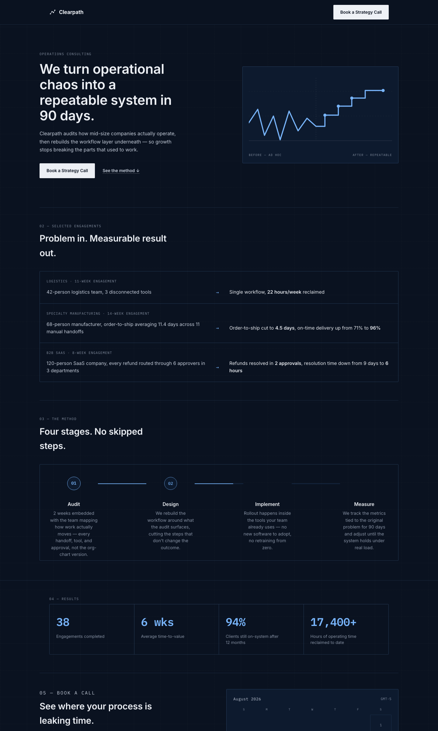 Clearpath — built by a Nova site prompt