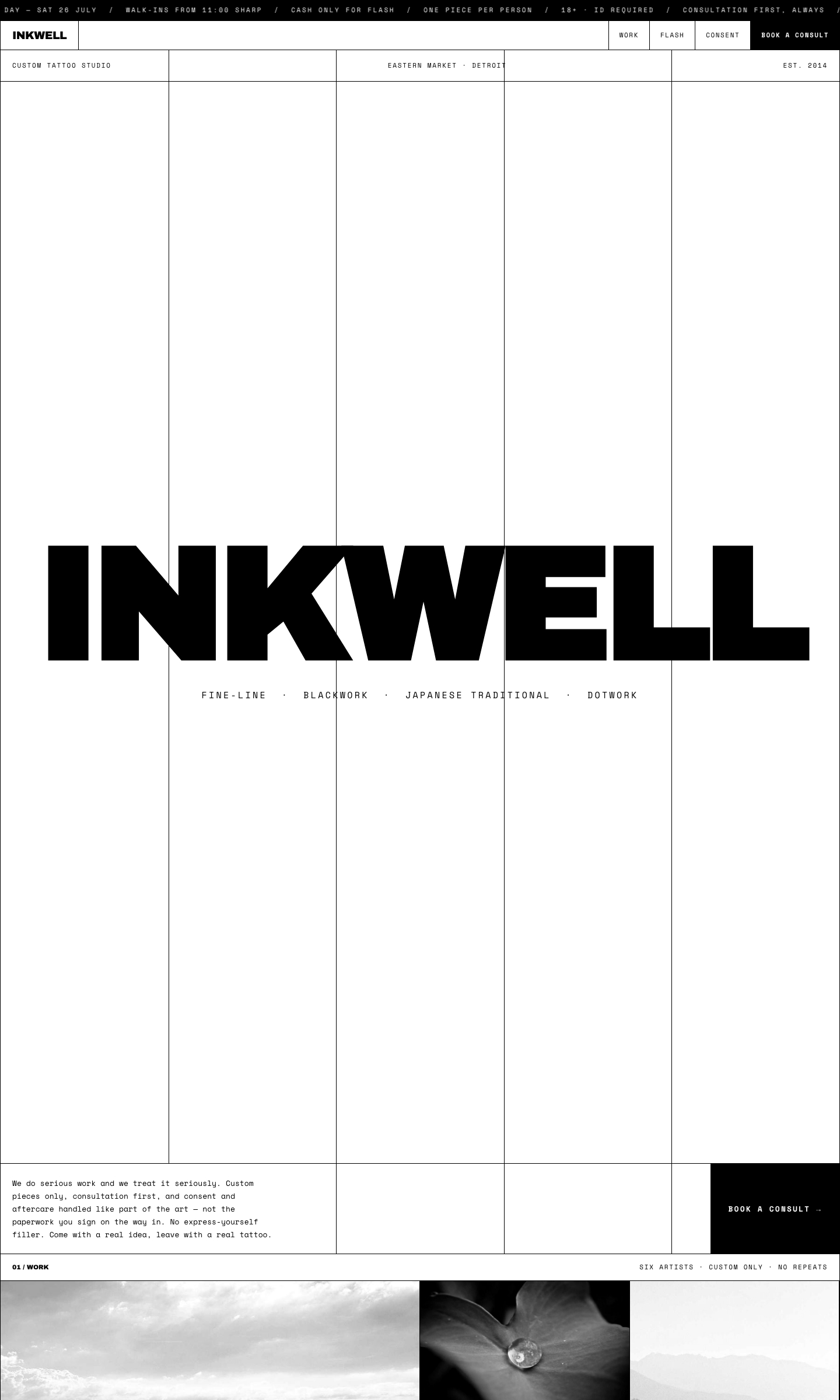 Inkwell — built by a Nova site prompt