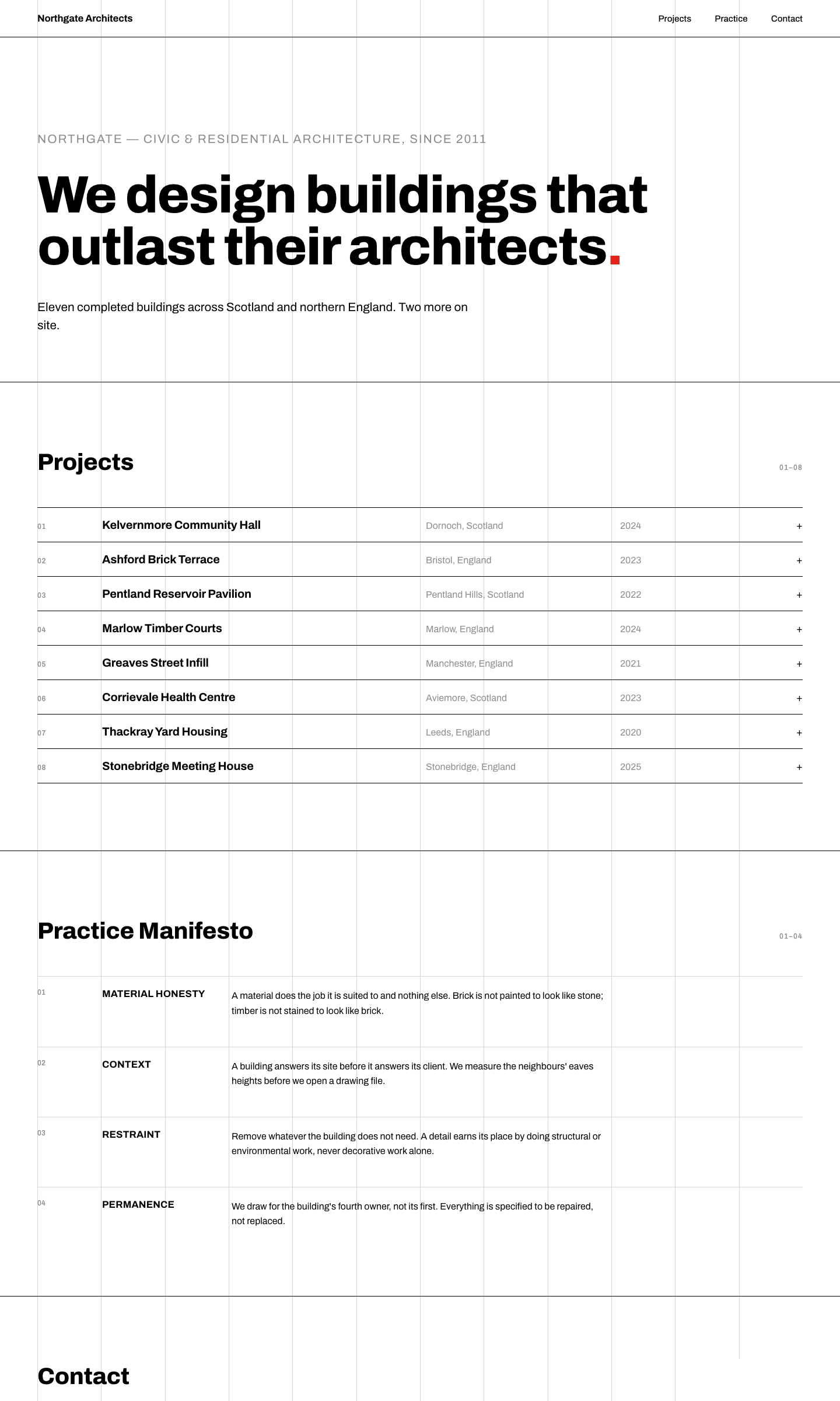 Northgate — built by a Nova site prompt