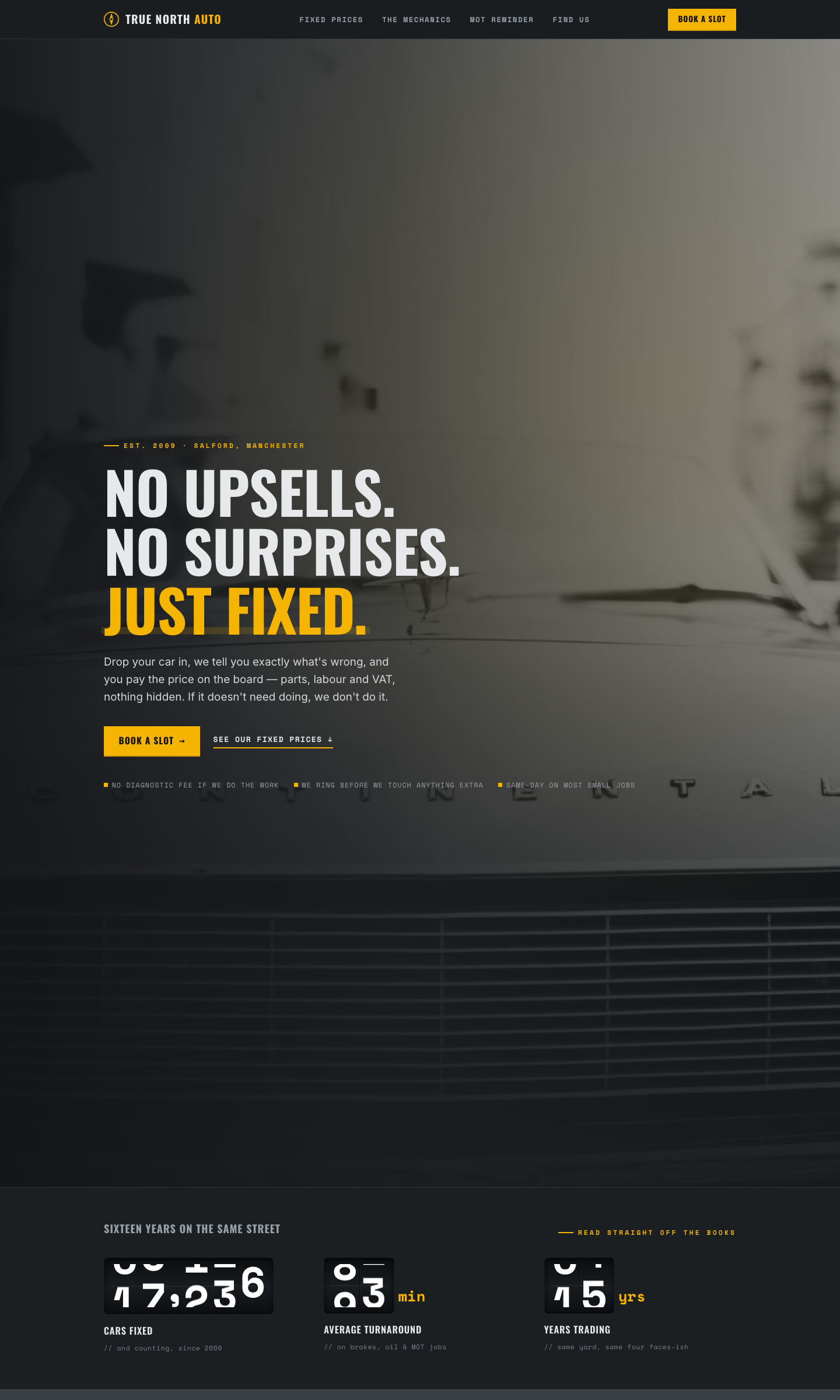 True North Auto — built by a Nova site prompt